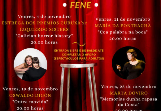 María da Pontragha participa este venres no Novembro, mes do Humor con “Coa palabra na boca”